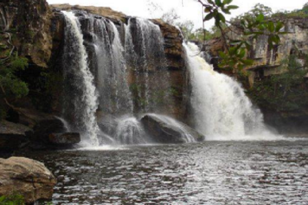 Cachoeira tres barras dentro