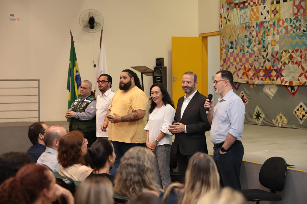 Reunião contou com a presença dos dirigentes das quatro casas que compõem o Sisema, servidores da sede e das regionais Central Metropolitana e representantes do sindicato 