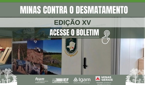 O boletim também aborda o Programa de Regularização Ambiental (CAR) e matéria sobre a redução de 66% no desmatamento do cerrado em Minas